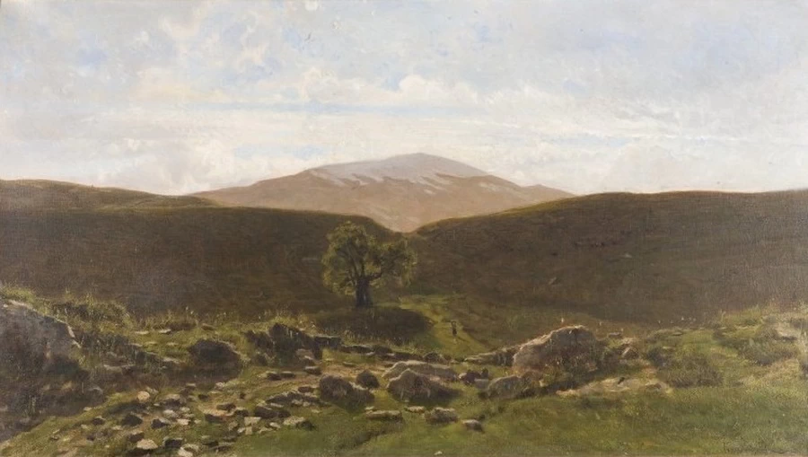 Strada al Mottarone - Galleria d’Arte Moderna Ricci Oddi, Piacenza